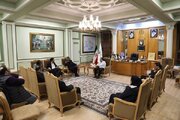 ببینید | دیدار معاون وزیر راه و شهرسازی و مدیر عامل سازمان ملی زمین و مسکن با استاندار خراسان رضوی