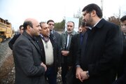 ببینید | بازدید وزیر راه و شهرسازی از خط دوم راه‌آهن قزوین _ زنجان