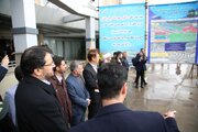 ببینید | بازدید وزیر راه و شهرسازی از خط دوم راه‌آهن قزوین _ زنجان