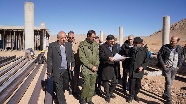 راه آهن مبارکه- سفیددشت- شهرکرد دارای ۷۰ درصد پیشرفت فیزیکی در زیرسازی است بازدید راه آهن چهارمحال و بختیاری