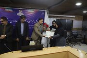 ببينيد | تقدیر از بانوان همکار ادارهکل راهداری و حملونقل جادهای استان اصفهان