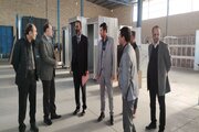 بازدید مدیرکل راه و شهرسازی خراسان شمالی از واحد تولیدی احداث کابین آسانسور