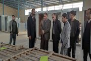 بازدید مدیرکل راه و شهرسازی خراسان شمالی از واحد تولیدی احداث کابین آسانسور