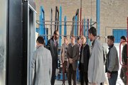 بازدید مدیرکل راه و شهرسازی خراسان شمالی از واحد تولیدی احداث کابین آسانسور