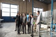 بازدید مدیرکل راه و شهرسازی خراسان شمالی از واحد تولیدی احداث کابین آسانسور