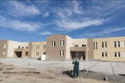 ببینید| پیشرفت ۹۸ درصدی ساختمان در دست ساخت پارک اداری شهرستان هیرمند در شمال سیستان و بلوچستان