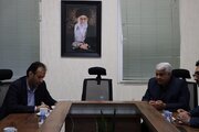 ببینید | دیدار مدیران کل راه و شهرسازی و میراثفرهنگی، گردشگری وصنایعدستی خراسان رضوی