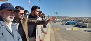 ببینید |  بازدید استاندار سیستان و بلوچستان به همراه مدیرکل راهداری و حمل و نقل جاده ای و تنی چند از مسئولین استانی از پروژه های در دست اجرا پایانه مرزی میرجاوه