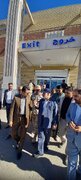 ببینید |  بازدید استاندار سیستان و بلوچستان به همراه مدیرکل راهداری و حمل و نقل جاده ای و تنی چند از مسئولین استانی از پروژه های در دست اجرا پایانه مرزی میرجاوه
