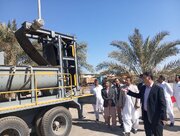 ببینید| بازدید مدیرکل راهداری و حمل و نقل جاده ای جنوب سیستان و بلوچستان از روند اورهال و بازسازی دستگاه های ماشین آلات راهداری