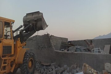 تخریب اراضی شهرستان دشتستان