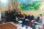 بازدید اعضای کارگروه بازار املاک از بنگاههای مشاور املاک بجنورد در خراسان شمالی