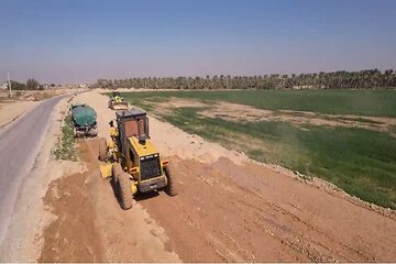 ️ویدیو| عملیات اجرایی پروژه «بهسازی و تعریض راه روستایی ذکریایی» شهرستان دشتستان استان بوشهر