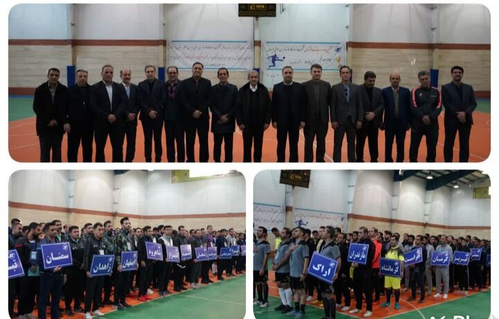 آغاز هفتمین دوره مسابقات فوتسال فرودگاههای کشور   با حضور کاپیتان نخجوانی لیگ فوتسال فرودگاه ها