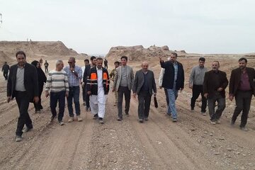 شتاب روند اجرای عملیات بازسازی محور شهداد- نهبندان در استان كرمان