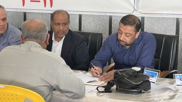 پاسخگویی ۶۰ مدیر وزارت راه و شهرسازی به مردم در دومین سفر رییسجمهور به هرمزگان