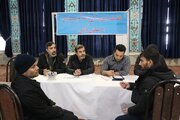 برگزاری میز خدمت به مناسبت دهه فجر انقلاب اسلامی