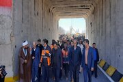 ببینید | افتتاح پروژه‌ زيرگذر تندران با حضور استاندار اصفهان