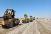 ببینید| بازدید استاندار سیستان و بلوچستان و جمعی از مسئولین از عملیات ساخت بزرگراه زابل- زاهدان و پل شیله