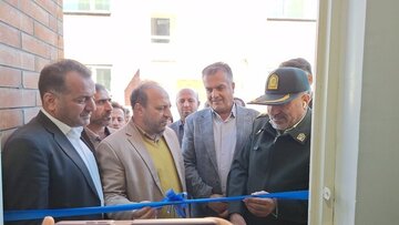 افتتاح مجتمع پزشکان و محوطه سازی بیمارستان باشت