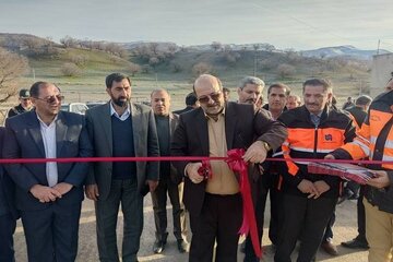 افتتاح راه روستایی کلکین ملکشاهی