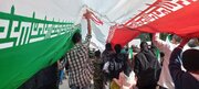ببینید|حضور مدیر کل و کارکنان اداره کل راه و شهرسازی سیستان و بلوچستان در راهپیمایی ۲۲ بهمن