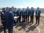 ببینید| آغاز عملیات اجرایی آماده سازی سایت احداث طرح نهضت ملی مسکن در هندیجان