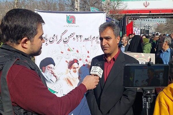 مردم پای انقلاب ایستادهاند راهپیمایی 22 بهمن