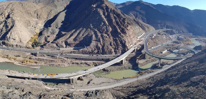 Manjil-Rudbar Freeway inaugurated آزادراه منجیل رودبار