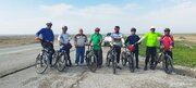 ببینید| تور دوچرخه سواری دور خوزستان ویژه کارکنان وزارت راه و شهرسازی