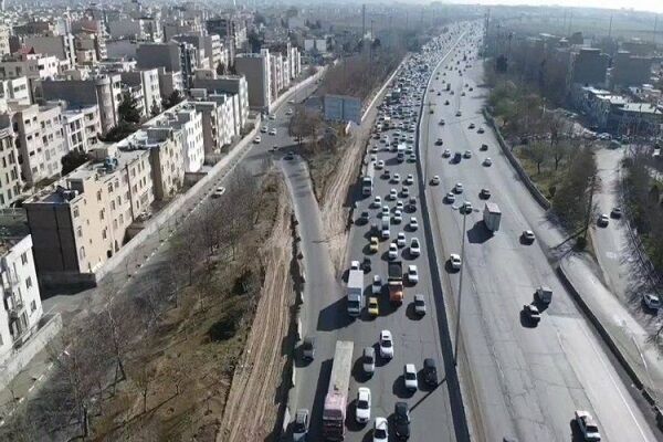 پیشرفت ۴۰ درصدی پروژه تعریض پل آیتالله هاشمی تا پل مهرشهر تعریض پل