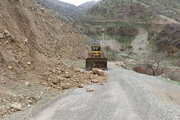 تسطیح و تیغه زنی و رفع انسداد جاده روستای میرعبدلی