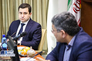 ببینید| نشست مشترک معاون مسکن و ساختمان با همتای روسی خود در ساختمان دادمان