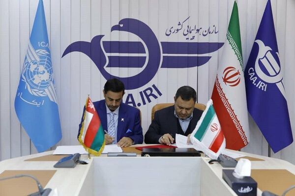 افزایش دو برابری پروازهای ایران و عمان با امضای سند همکاری دو جانبه امضا