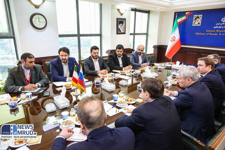 Iran and Russia Accelerate Rasht-Astara Railway Project ببینید| دیدار وزیر راه و شهرسازی با دستیار ویژه رییس جمهور روسیه