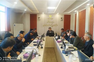 جلسه کارگروه امور زیربنایی کردستان