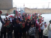 برگزاری طرح آموزش و ارائه  کتابچه آموزشی ایمنی به دانش آموزان مدارس حاشیه راه در روستای گولان سلماس و پوشه آباد اشنویه