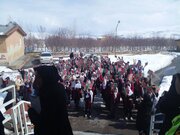 برگزاری طرح آموزش و ارائه  کتابچه آموزشی ایمنی به دانش آموزان مدارس حاشیه راه در روستای گولان سلماس و پوشه آباد اشنویه