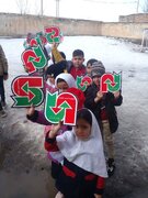 برگزاری طرح آموزش و ارائه  کتابچه آموزشی ایمنی به دانش آموزان مدارس حاشیه راه در روستای گولان سلماس و پوشه آباد اشنویه