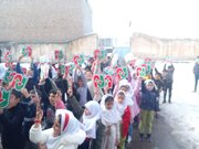 برگزاری طرح آموزش و ارائه  کتابچه آموزشی ایمنی به دانش آموزان مدارس حاشیه راه در روستای گولان سلماس و پوشه آباد اشنویه