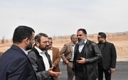 بازدید مدیرکل راه و شهرسازی استان از پروژه های نهضت ملی مسکن شهر جدید ایوانکی