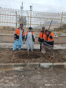 ببینید | کاشت نهال توسط راهداران سیستان و بلوچستان در محوطه ادارات و محورهای مواصلاتی به مناسبت روز درختکاری