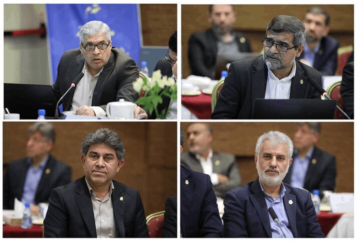 آغاز عملیات اجرایی بندر جدید لنگه و بندر بزرگ مکران در سال ۱۴۰۳/ اولین ترمینال مکانیزه غلات در بندر امام(ره) به بهرهبرداری رسید جلسه