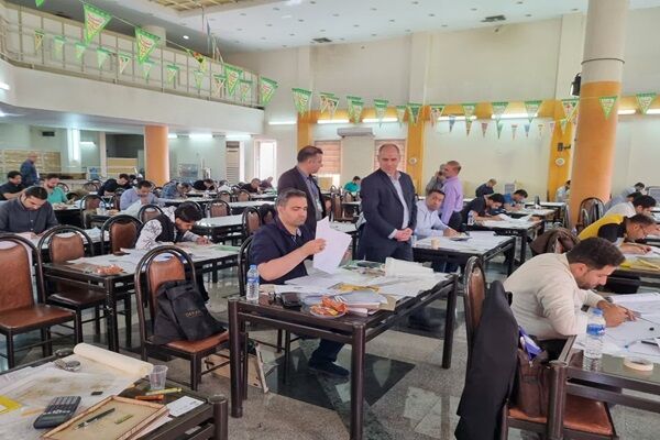 ببینید| گزارش تصویری دومین روز برگزاری آزمون ورود به حرفه مهندسان در خوزستان