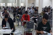ببینید| رقابت ۱۸۸۳ داوطلب در آزمون ورود به حرفه مهندسان، کاردانهای فنی ساختمان و معماران تجربی در سیستان و بلوچستان