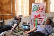 ببینید| اهدای خون توسط مدیر عامل و کارکنان شهر جدید رامشار سیستان و بلوچستان در قالب پویش همدلی