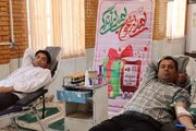 ببینید| اهدای خون توسط مدیر عامل و کارکنان شهر جدید رامشار سیستان و بلوچستان در قالب پویش همدلی