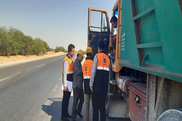 شناسایی و کشف ۱۳۰۹ تن اضافه تناژ در محورهای استان بوشهر  شناسایی و کشف ۱۳۰۹ تن اضافه تناژ در محورهای استان بوشهر