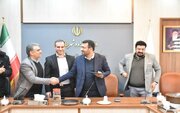 تجلیل کارمندان از مدیرکل راه  وشهرسازی استان سمنان