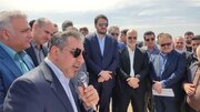 ببینید|  گزارش تصویری سفر وزیر راه و شهرسازی به خوزستان